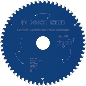 Bosch Professional Expert Laminated Panel Cordless Kreissägeblatt 60Z, 190x1.4x30mm, 1 Stück
