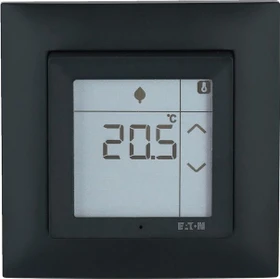 Eaton CPAD-00/199 xComfort Raumcontroller schwarz, Funk-Thermostat