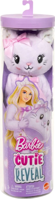 Mattel Barbie - Cutie Reveal - Sweet Bows Lila Kätzchen (verschiedene Ausführungen)