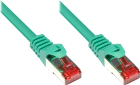 Good Connections RNS Patchkabel, Cat6, S/FTP, RJ-45/RJ-45, 3m, grün