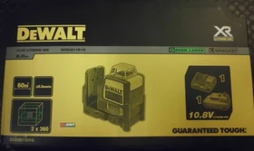 DeWalt DCE0811D1G Akku-Kreuzlaser inkl. Koffer + Akku 2.0Ah