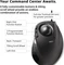 Elecom DEFT M-DT2URBK Trackball schwarz, Rechtshänder, USB-A Vorschaubild