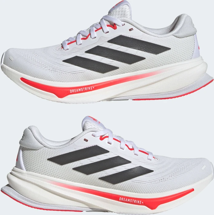 adidas Supernova Rise 2 cloud white/night metallic/lucid red (Damen)