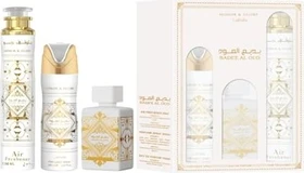 Lattafa Badee Al Oud Honor & Glory EdP 100ml + Raumspray 300ml + Deo Spray 200ml Duftset