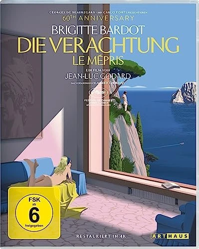Le Mépris - Die Verachtung - 60th Anniversary Edition (Blu-ray)