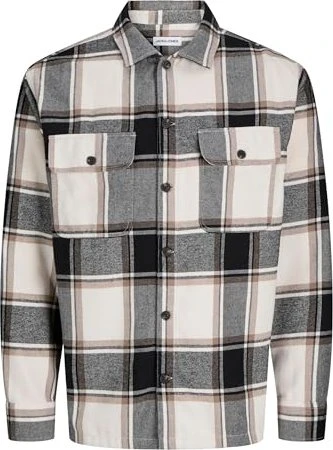 Jack & Jones Relaxed Fit Hemd langarm crockery (Herren)