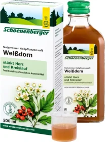 Salus Schoenenberger Weißdorn Pflanzensaft, 200ml