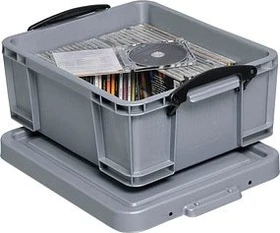 Really Useful Box Aufbewahrungsbox, 18l, silber