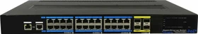 Allnet SG84 Rackmount Gigabit Smart Switch, 24x RJ-45, 4x SFP+, 350W PoE+ (ALL-SG8428FPM-10G / 158743)