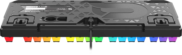 Endorfy SilentiumPC SPC Gear GK630K Pudding Tournament Edition, PBT, LEDs RGB, Kailh RED, USB, DE