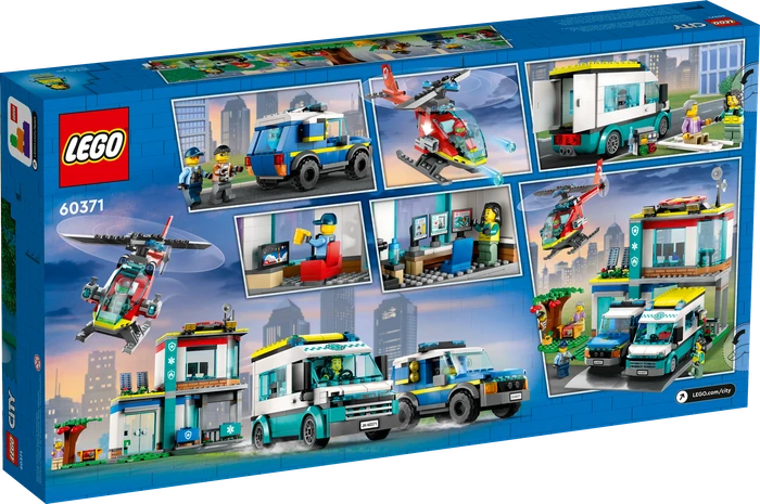 LEGO City - Hauptquartier der Rettungsfahrzeuge