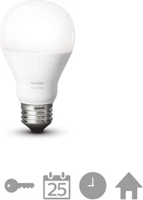 Philips Hue White Single LED-Bulb E27 9.5W/827