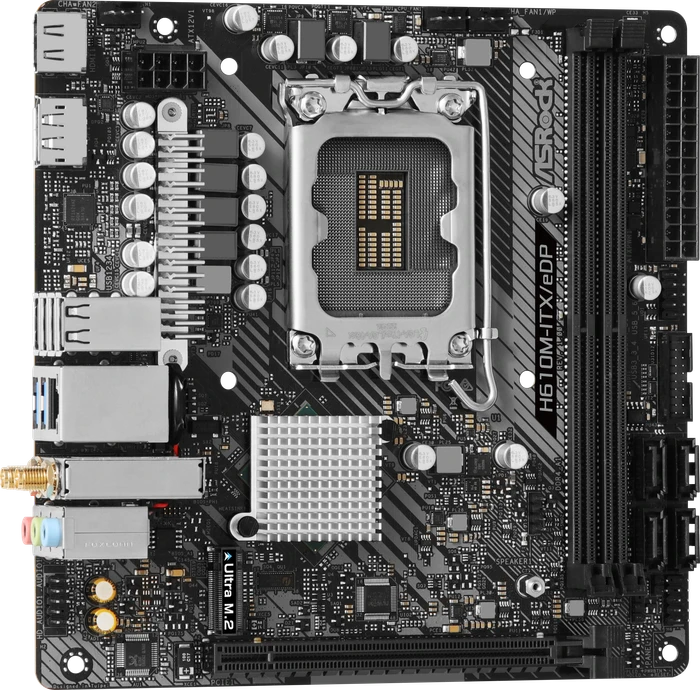 ASRock H610M-ITX/eDP (Intel 1700)
