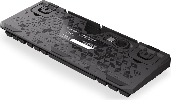 Endorfy Thock 75% Wireless Red, PBT, LEDs RGB, hot-swap, Kailh Box RED, USB/Bluetooth, US