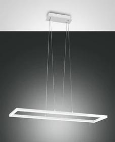 Fabas Luce Bard Pendelleuchte 92cm weiß
