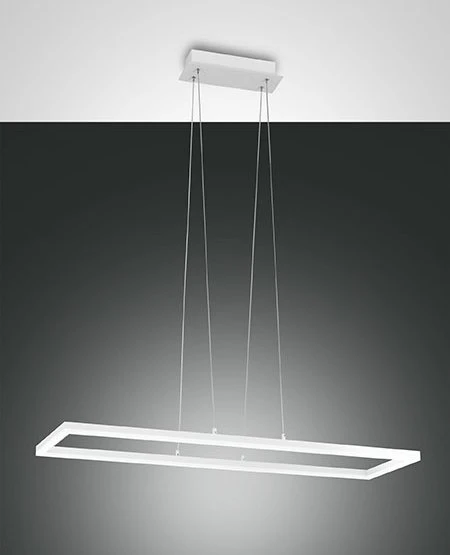 Fabas Luce Bard Pendelleuchte 92cm weiß