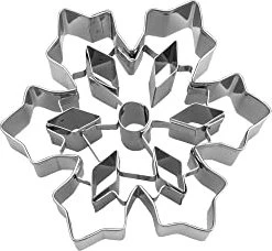 Städter Ausstecher Eiskristall Kristall-Aussparungen 8x2.5cm