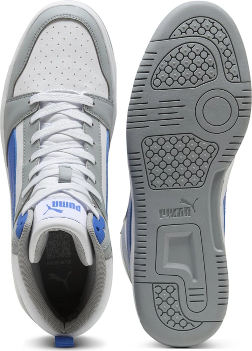 Puma Rebound cool mid gray/vivid blue/puma white