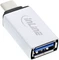 InLine USB-C 3.1 [Stecker] auf USB-A 3.1 [Buchse] Adapter silber Vorschaubild