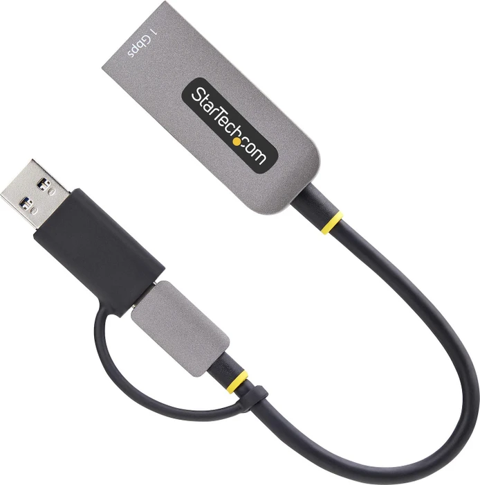 StarTech USB auf Gigabit LAN-Adapter, RJ-45, USB-C 3.0/USB-A 3.0 [Stecker]
