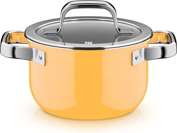 WMF Fusiontec Mineral Pro Kochtopf-Set mango yellow, 4-tlg.
