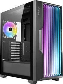AZZA Guardian Glass Black, schwarz, Glasfenster (CSAZ-520BG)