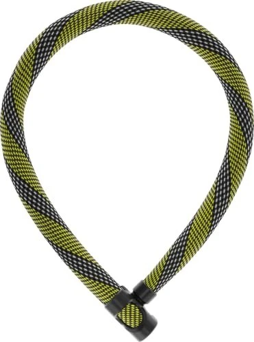 ABUS Ivera Chain 7210/110 Color Kettenschloss, Schlüssel racing yellow