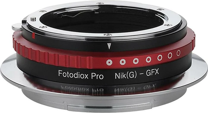 Fotodiox Pro Nikon F auf Fujifilm G Blendenkontrolle Objektivadapter