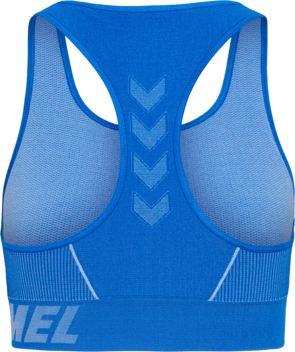 hummel Christel Sport-BH placid blue/lapis blue melange (Damen)