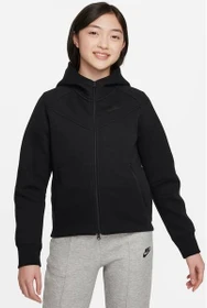 Nike Sportswear Tech Fleece Hoodie schwarz (Junior)