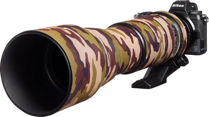 EasyCover Objektivschutz für Tamron 150-600mm f/5-6.3 Di VC USD Model AO11 braun camouflage