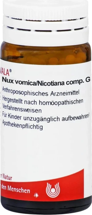 WALA Nux Vomica/Nicotiana Comp. Globuli, 20g