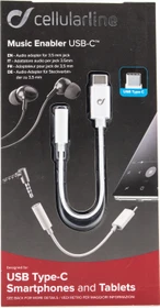 Cellularline Music Enabler TYPE-C weiß