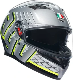 AGV K3 E2206 Fortify grau/schwarz/gelb