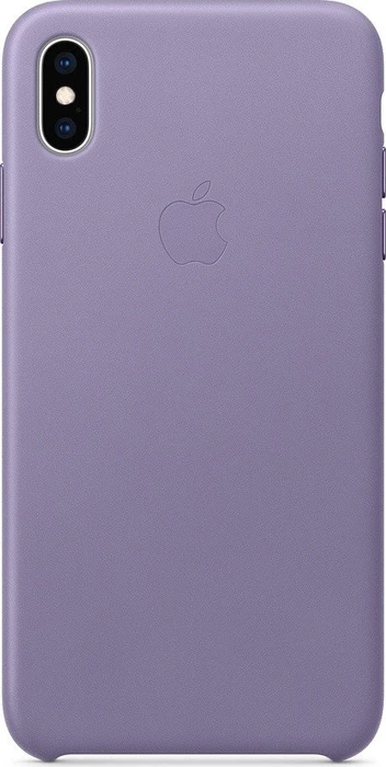 Apple Leder Case für iPhone XS Max flieder