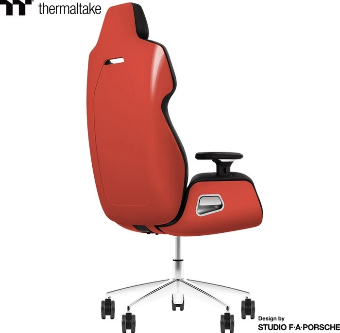 Thermaltake ARGENT E700 Gamingstuhl, schwarz/orange