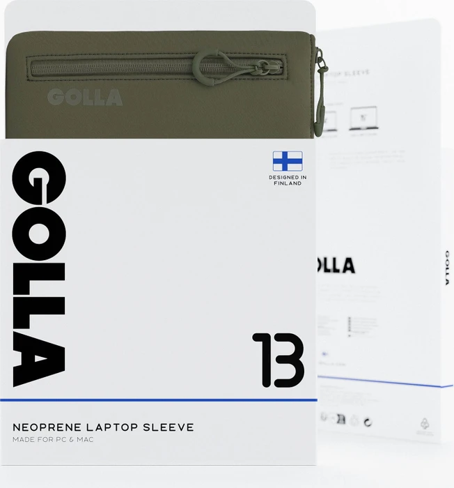 Golla Neoprene Laptop Sleeve 13" Schutzhülle grün