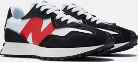 New Balance 327 white/true red (Herren)