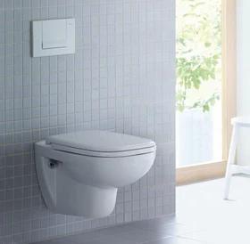 Duravit D-Code Wand-WC, weiß