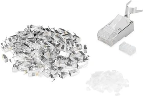 Digitus RJ-45 Cat6a Modularstecker, konfektionierbar, 100er Pack