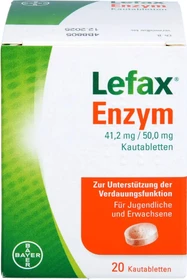 Bayer Enzym Lefax Kautabletten, 20 Stück