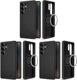 Spigen Thin Fit (MagFit) für Samsung Galaxy S25 Ultra schwarz
