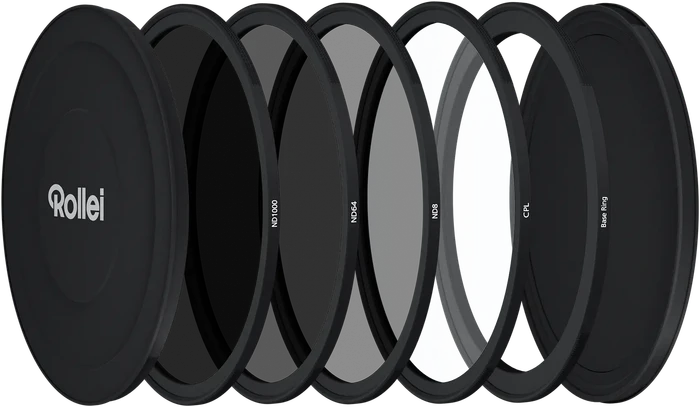 Rollei F:X Pro Magnetische Rundfilter Mark II - Graufilter Set 77mm