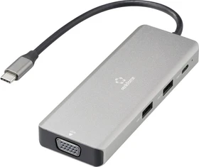 Renkforce 8-in-1 Dockingstation, USB-C 3.0 [Stecker] (RF-6428614)