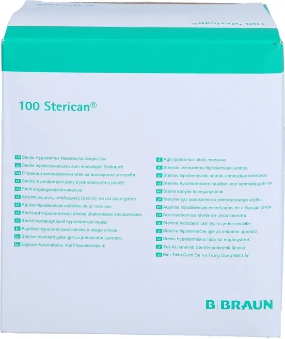 B.Braun Sterican Einmalkanüle 20G 70mm, 100 Stück
