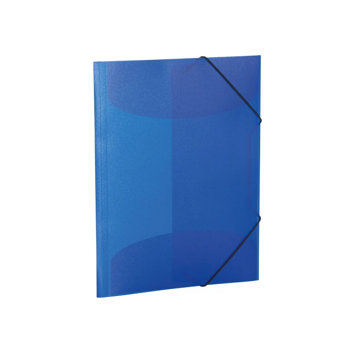 Sammelmappe, A3, dunkelblau/transparent