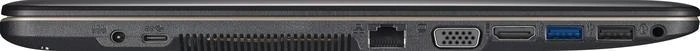 ASUS F540LA-DM1167T, Chocolate Black, Core i3-5005U, 8GB RAM, 256GB SSD, DE