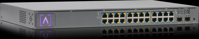 Alta Labs S24-PoE Rackmount Gigabit Managed Switch, 24x RJ-45, 2x SFP+, 240W PoE+
