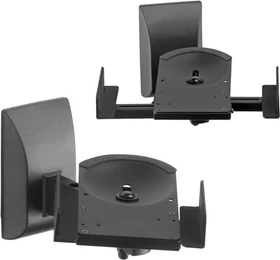 suptek Lautsprecher Wandhalterung Dual Side Clamping XL schwarz