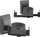 suptek Lautsprecher Wandhalterung Dual Side Clamping XL schwarz (SPM201XL)